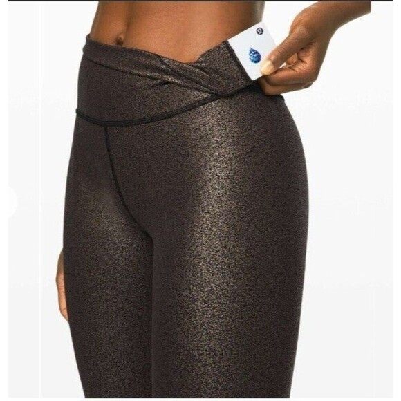 Lululemon Wunder Under High Rise Foil Leggings - Picture 3 of 11